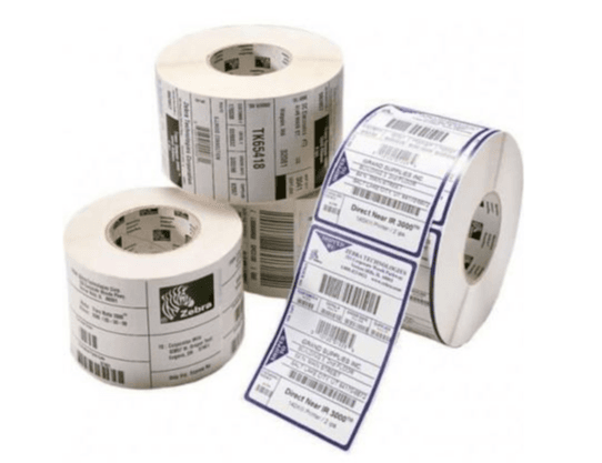 Etiqueta, Couche, 2 x 1,5in, Térmica Direta, Z-Select 4000D, 0,75 no núcleo, 36 Rolos/Caixa